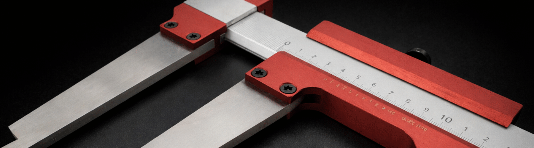 Alinox Messschieber, Leichtbauweise