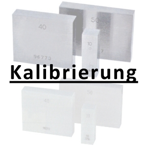 Kalibrierung inkl. Zertifikat für Parallelendmaß 0,5 bis 100 mm LW-301-02