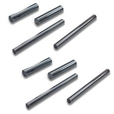 Einzelprüfstifte aus rostfreiem Stahl, ±1,0 µm, Länge 70 mm 7,000 mm - 9,999 mm