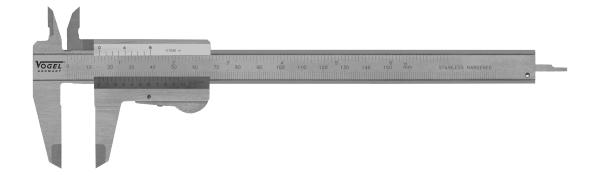 Messschieber mit Momentklemme DIN 862 0 - 200 mm (0 - 8 inch) V201026