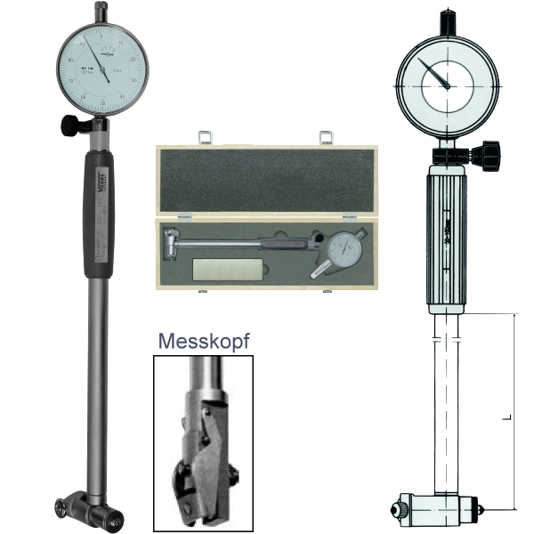 Innendurchmesser-Messuhr Messuhr-Durchmesser Messuhr Messmotor ZylinderWerkzeug 