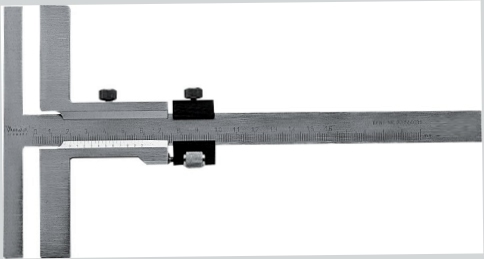 Anreißmessschieber mit Feineinstellung 0 - 500 mm V337305