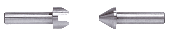 Gewinde-Messeinsatz Stahl gehärtet Aussen 0,6 - 0,9 U2048502