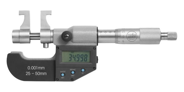 2-Punkt Innenmessschraube 25-50mm Innenmikrometer Innenmessgerät Mikrometer