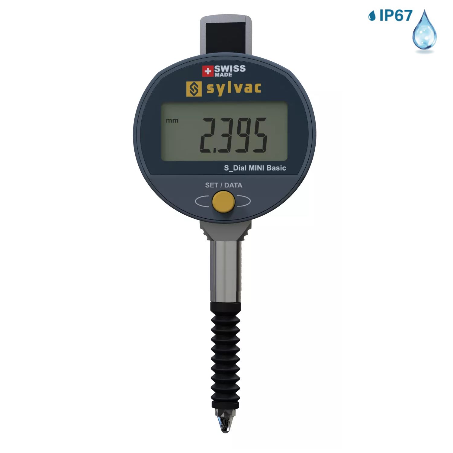 Digitale Messuhr Sylvac S_Dial MINI Smart P Basic 0 - 12,5 mm SY2111-1058