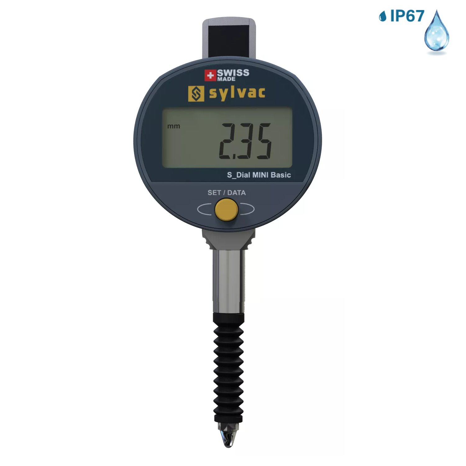 Digitale Messuhr Sylvac S_Dial MINI Smart P Basic 0 - 12,5 mm SY2111-1054