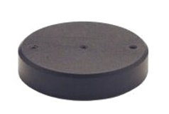 Stahlsockel für Fisso Haltesysteme Ø 100 mm / 2xM6, 1xM8 U1400753