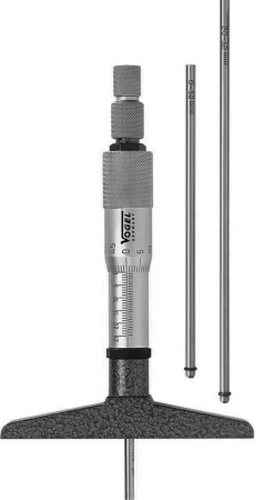 Präzisions-Tiefenmessschraube analog 0 - 300 mm 0 - 300 mm V230818