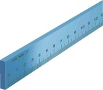 Maßstab Arbeitsmaßstab mit mm-Teilung DIN 866-A 500 mm