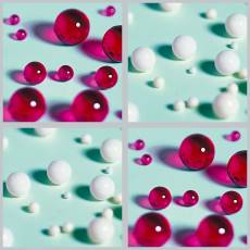 Messkugeln aus Keramik & Rubin